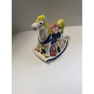 Heritage Mint Ltd Collectibles Rocking‎ Horse Decorative Teapot Ceramic Nursery